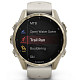 Спортивний годинник GARMIN Fenix 8 43mm AMOLED Sapphire Soft Gold with Fog Gray Silicone Band