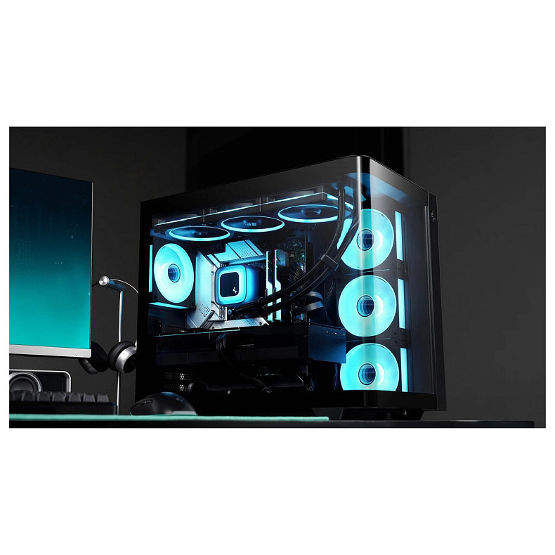 Корпус DeepCool CG530U 4F Black (R-CG530U-BKAGA4-G) без БП