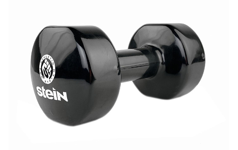 Гантель виниловая Stein 10 кг / шт / черная