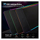 Коврик для мыши с беспроводным зарядным устройством Choetech (T543-F) RGB Illuminated 15W Wireless C