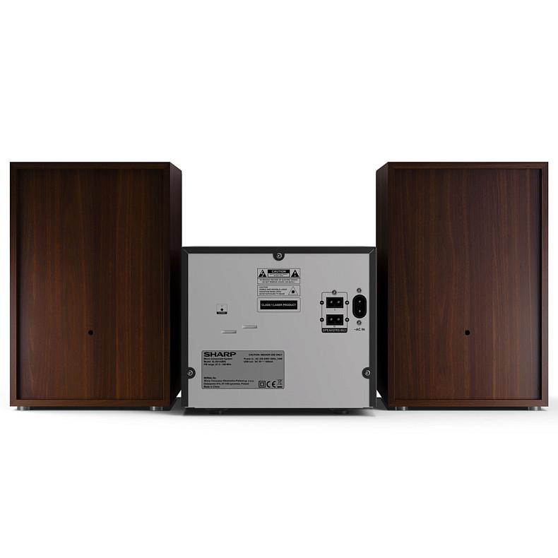 Музыкальный центр Sharp XL-B512(BR) Brown