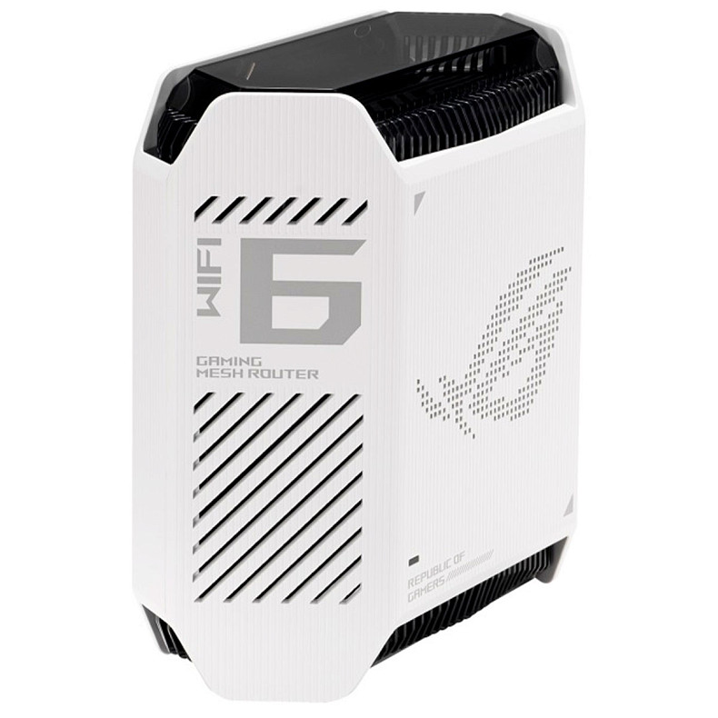 Wi-Fi Роутер Asus ROG Rapture Gaming Mesh System GT6 White 1pk (GT6-W-1-PK/90IG07F0-MU9A30)