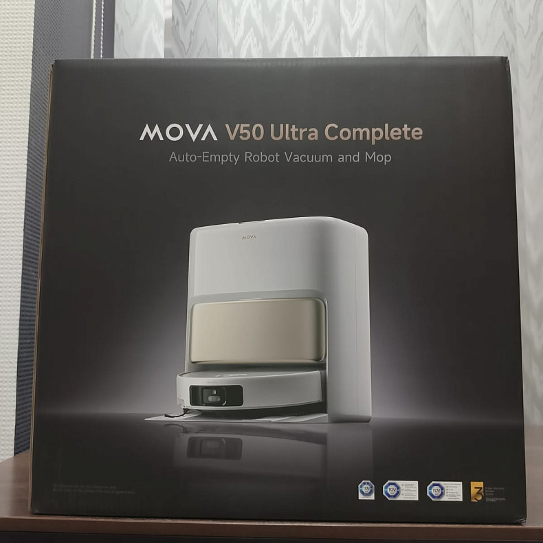 Робот-пылесос MOVA V50 Ultra Complete White EUA - Уценка