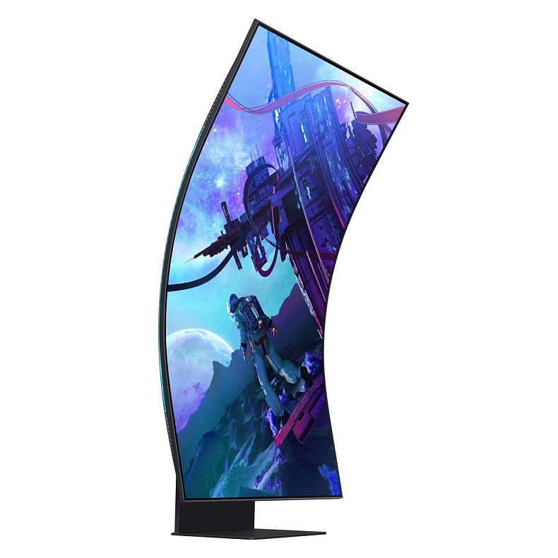 Монітор Samsung 57" Odyssey ARK 2nd Gen. G97NC HDMI, DP, USB, BT, VA, 3840x2160, 165Hz, 1ms