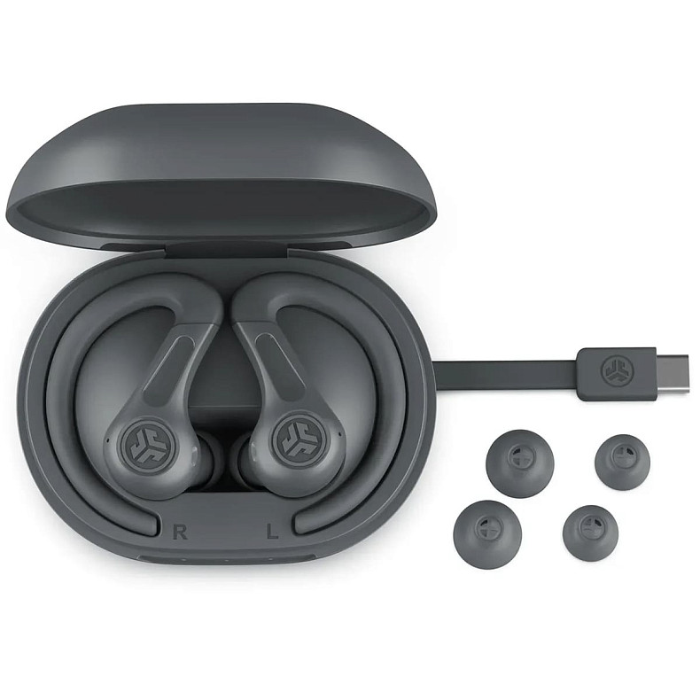 Наушники TWS Jlab JBuds Sport ANC 4 Black (IEUEBJBSPTANCRGPH84)