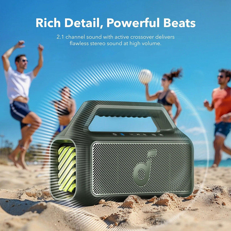 Портативная акустика ANKER SoundСore Boom 2 Зеленый (A3138062)