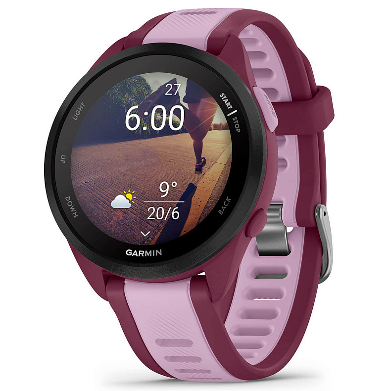 Спортивные часы GARMIN Forerunner 165 Music Berry/Lilac