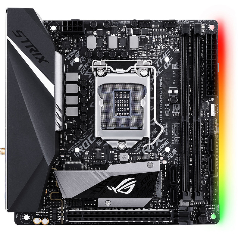 Материнcкая плата ASUS STRIX_H370-I_GAMING