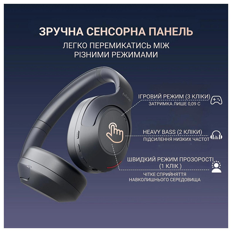 Гарнитура Fifine X3 Black