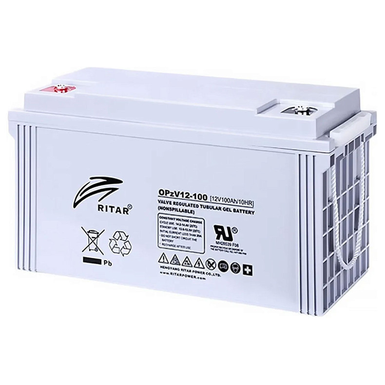 Аккумуляторная гелевая батарея Ritar 12 В 100 Aгод, GEL