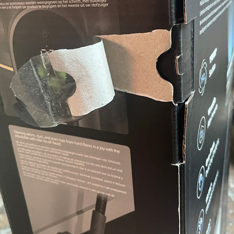 Акумуляторний пилосос Dreame R20 - Повреждена упаковка