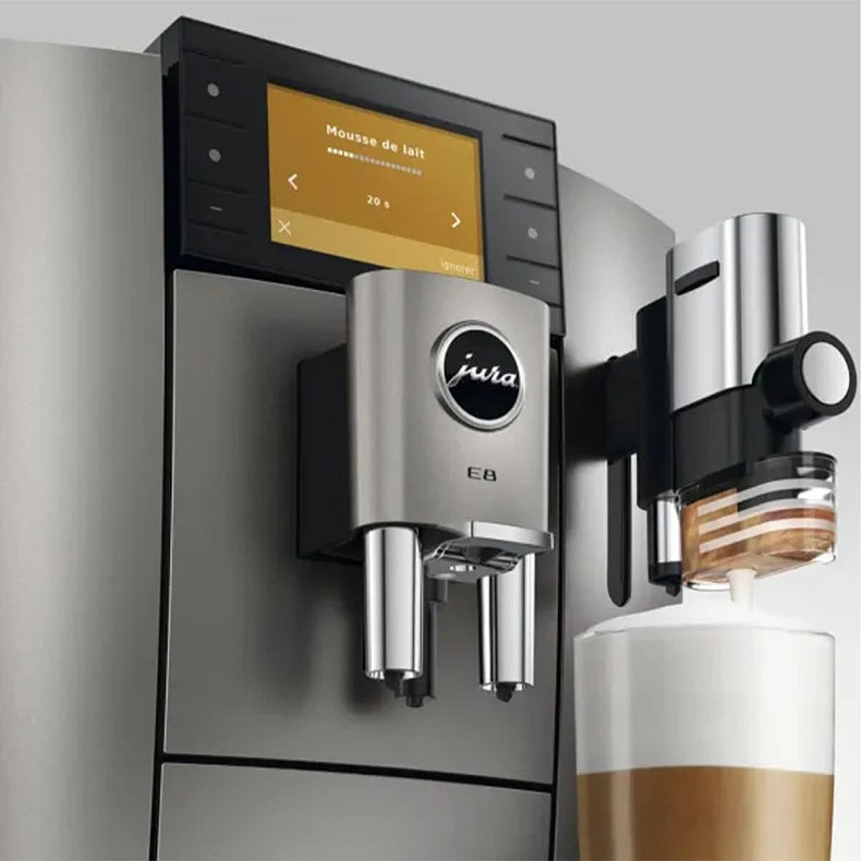 Кавомашина JURA E8 Midnight Silver ED (15712)
