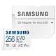 Карта пам'яті SAMSUNG MICRO SDXC EVO+ 256GB V30 W/A MB-MC256SA/EU