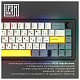 Клавіатура Epomaker EK68 65% Flamingo Switch Hot-Swap (2.4G/BT/USB) RGB UA Black (EK68-B-F)