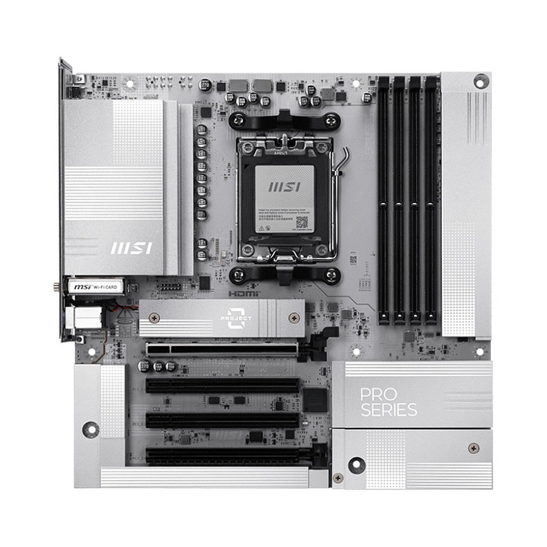 Материнская плата MSI Pro B850M-A WiFi PZ Socket AM5