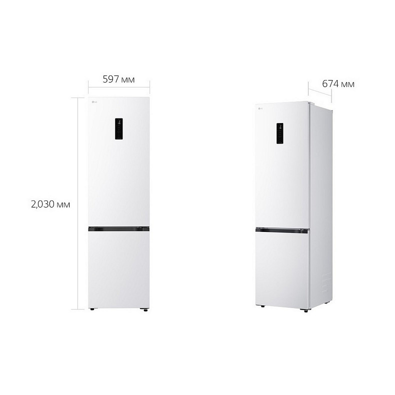 Холодильник LG GC-B509EQTM