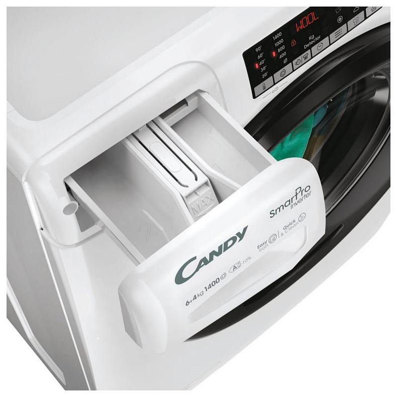 Прально-сушильна машина Candy CSOW44644TWMB6-S