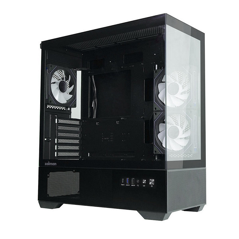 Корпус Zalman Chronix V2 без БЖ, 1xUSB3.0, 1xUSB2.0, 1x Type C, 2x120мм ARGB Reverse, 4x120мм ARGB,