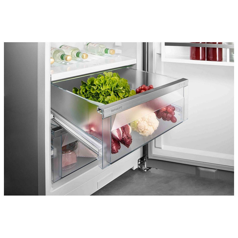 Холодильник Liebherr SBS, 185.5x119.4х67.5, холод.відд.-398л, мороз.відд.-271л, 2дв., A++, NF, диспл