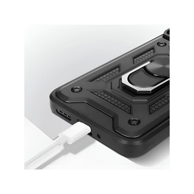 Чeхол-накладка BeCover Military для ZTE Blade V50 Design Black (712171)