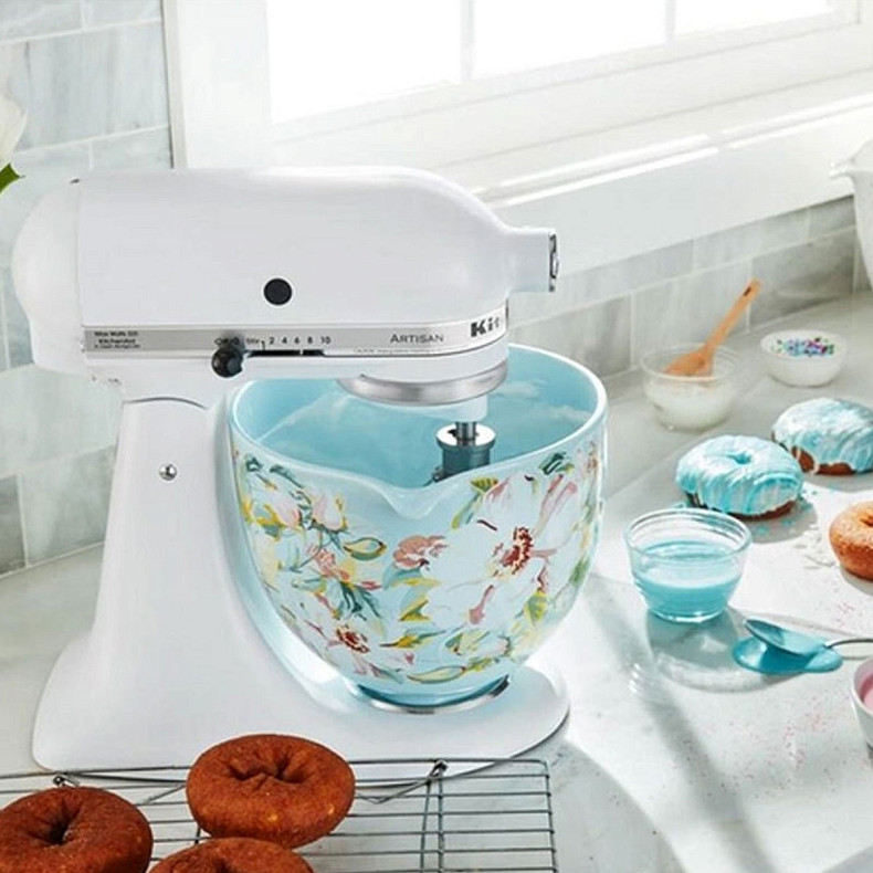 Кухонний комбайн KitchenAid Artisan 4,8 л 5KSM175PSEWH з відкидним блоком білий