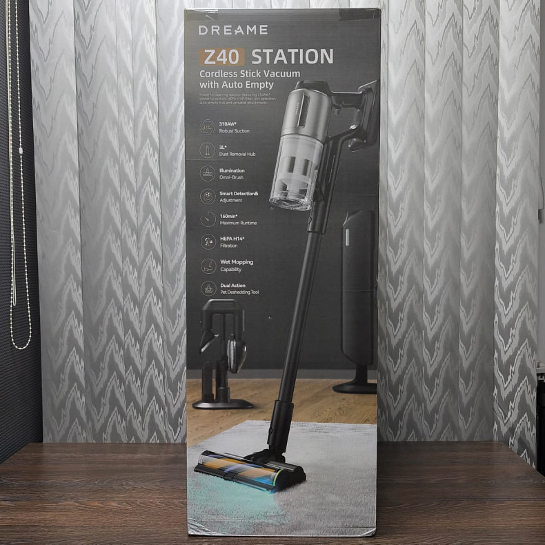 Аккумуляторный пылесос Dreame Z40 Station -- Уценка