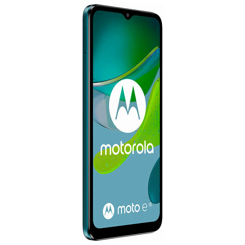 Смартфон Motorola Moto E13 2/64GB Dual Sim Aurora Green (PAXT0035RS)