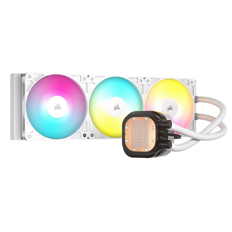 Система жидкостного охлаждения Corsair Nautilus 360 RS ARGB White (CW-9060095-WW)