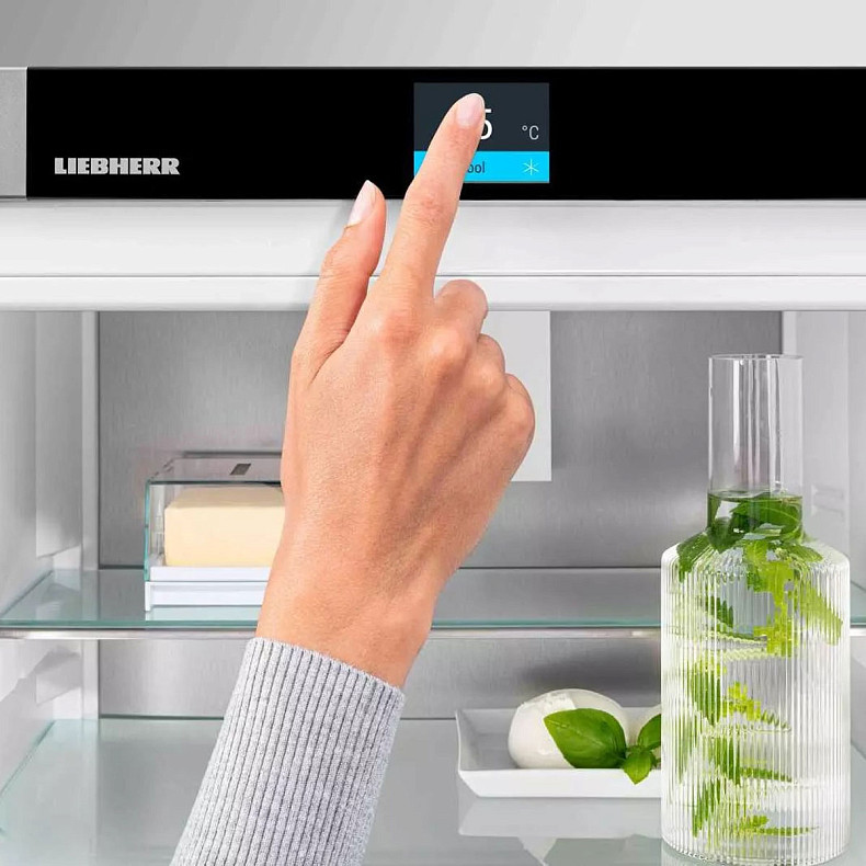 Вбудований двокамерний холодильник Liebherr ICBNci 5663