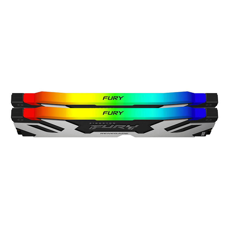 ОЗП Kingston Fury Renegade RGB DDR5 2x16GB 6400 MHz (KF564C32RSAK2-32)