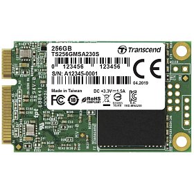 SSD диск mSATA Transcend 230S 256GB 3D TLC