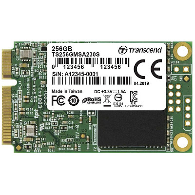 SSD диск mSATA Transcend 230S 256GB 3D TLC