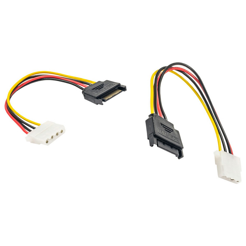 Кабель питания SATA - Molex M/F