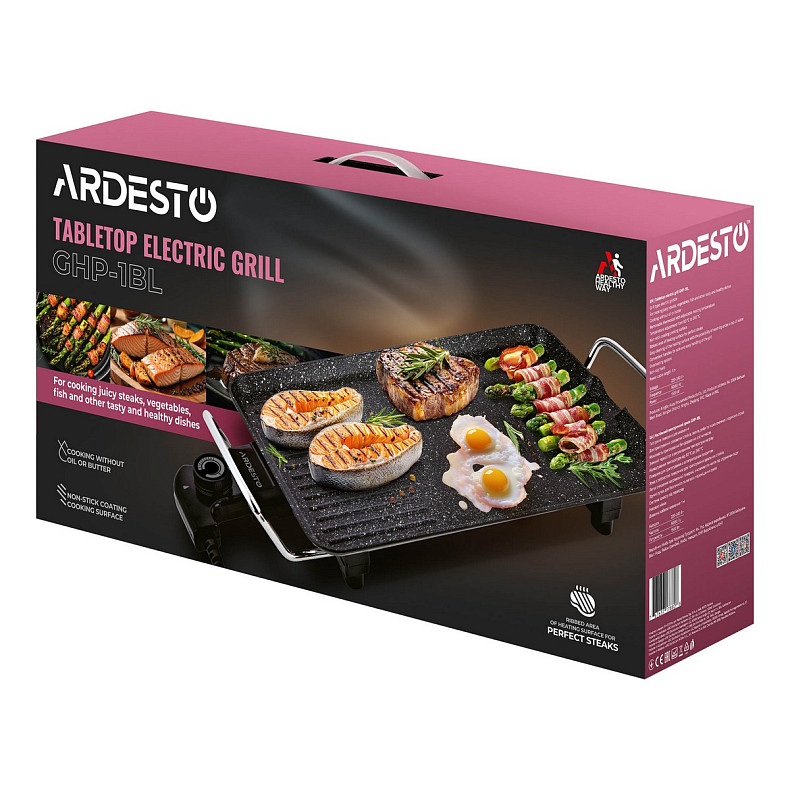 Гриль Ardesto GHP-1BL
