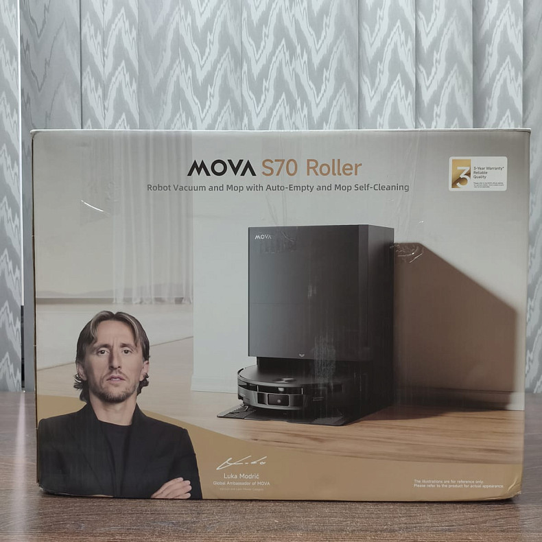 Робот-пилосос миючий MOVA S70 Roller Black - Уцінка