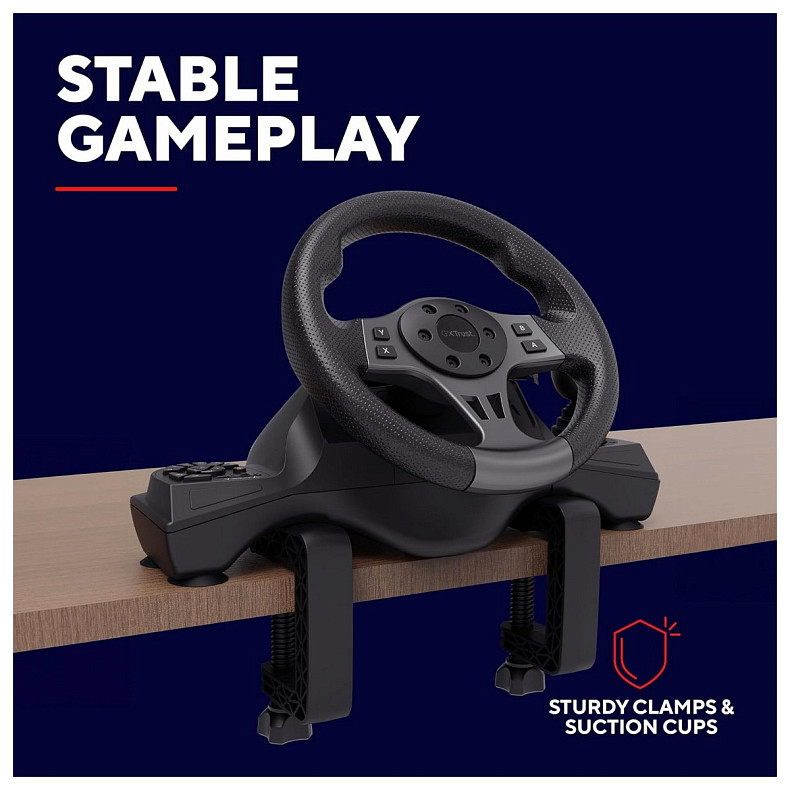 Кермо і педалі Trust GXT 289 Movi для PC/PS4/Xbox/Nintendo (25122_TRUST)