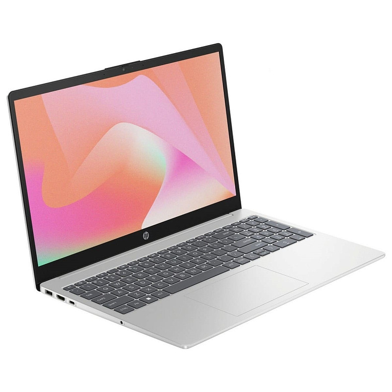 Ноутбук HP 15-fd0101ua 15.6" FHD IPS, 250n/i5-1334U (4.6)/16Gb/SSD512Gb/Intel Iris X/Підсв/DOS/Сріблястий