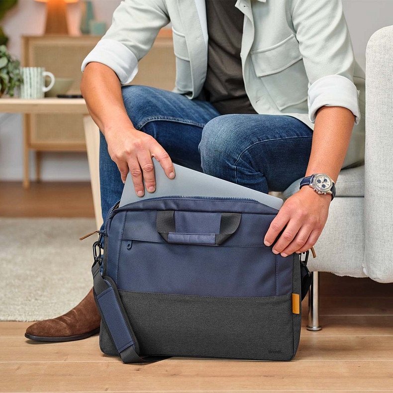 Сумка для ноутбука Trust Lisboa 16 laptop carry bag Blue