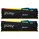 ОЗП Kingston DDR5 16GB KIT (8GBx2) 5600 FURY Beast RGB (KF556C40BBAK2-16)