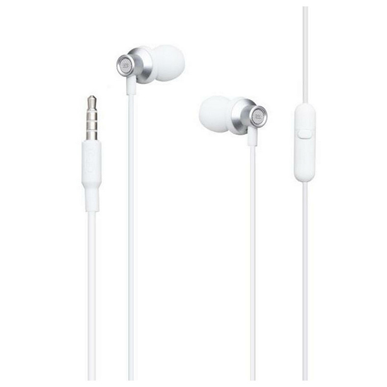 Гарнітура XO EP15 In-ear Metal White (6920680866175)