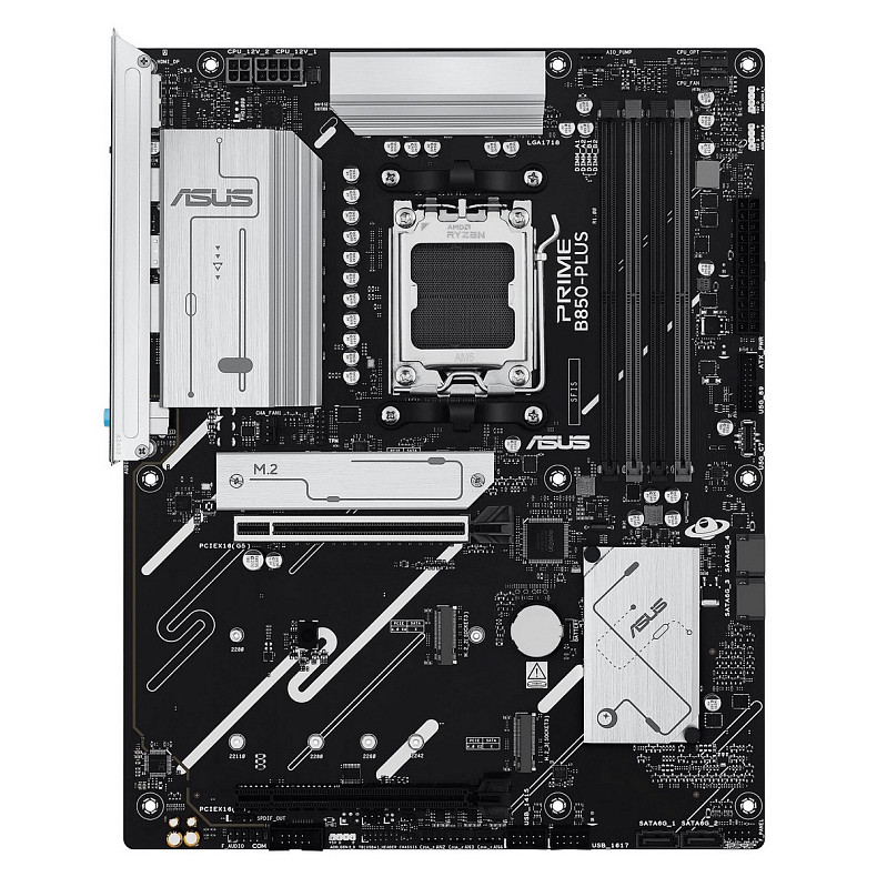 Материнcька плата ASUS PRIME B850-PLUS-CSM sAM5 B850 4xDDR5 M.2 HDMI DP ATX CSM