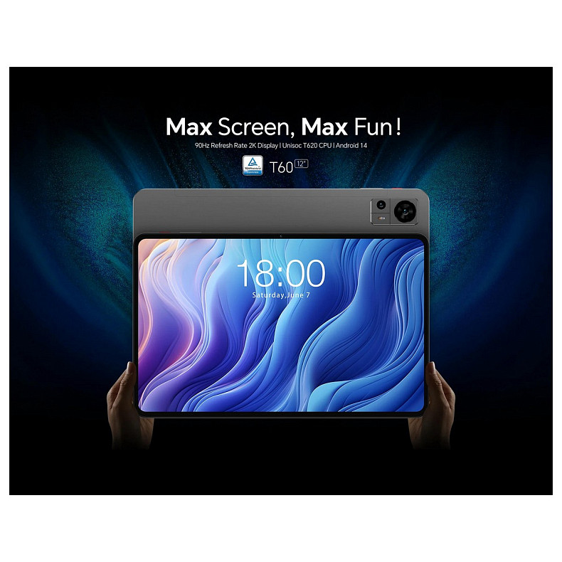 Планшет Teclast T60 8/256GB LTE Gray (6940709686737)