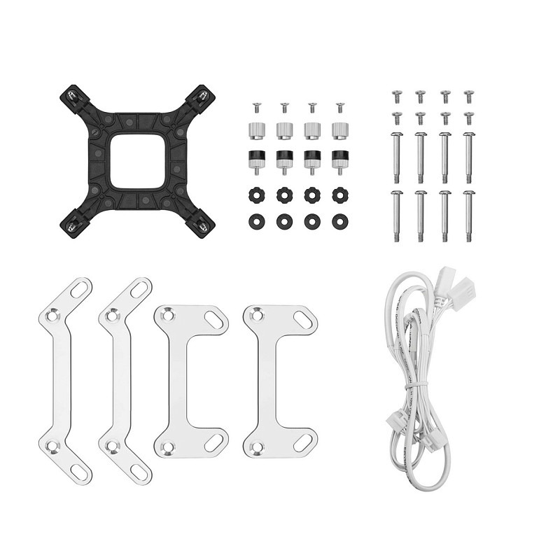 Система водяного охлаждения DeepCool LT240 ARGB White (R-LT240-WHAMNC-G-1)