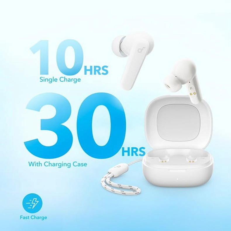 Bluetooth-гарнитура Anker SoundСore R50i White (A3949G21)