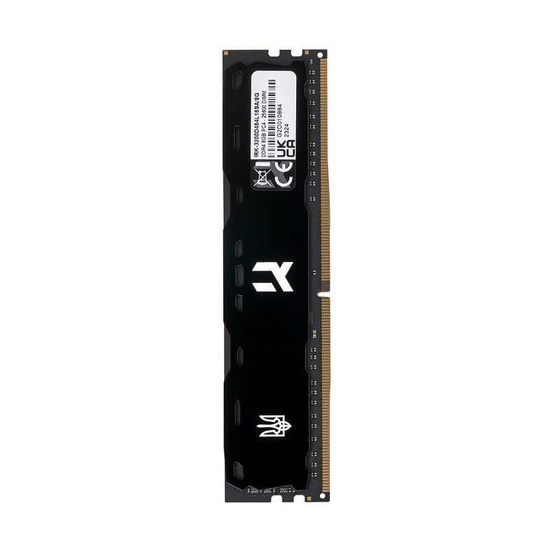 ОЗУ Goodram UKRAINA IRDM X DDR4 8GB/3200 Black (IRK-3200D464L16SA/8G)