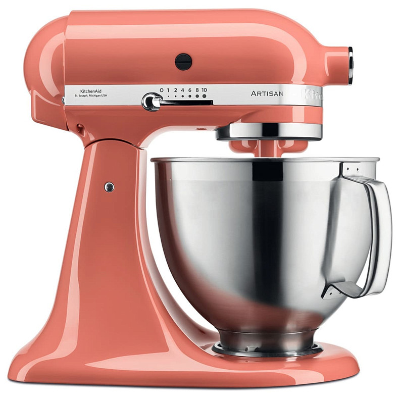 Кухонная машина KitchenAid Artisan 4,8 л 5KSM185PSEPH цвет персиковый беллини