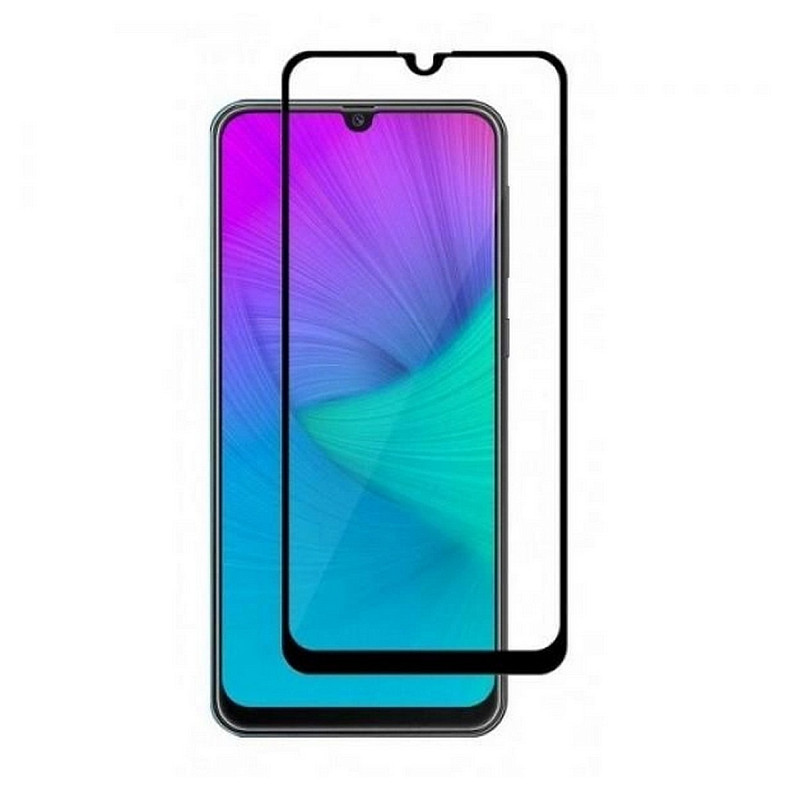 Защитное стекло для Xiaomi Redmi 9A/9C/Poco C3 Black, 0.3мм, 4D ARC, Люкс (Z16527)