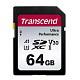 Карта памяти Transcend SD 64GB C10 UHS-I U3 4K (TS64GSDC340S)
