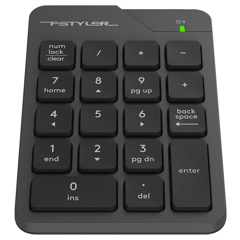 Клавіатура цифрова A4Tech Fstyler FGK21C Grey