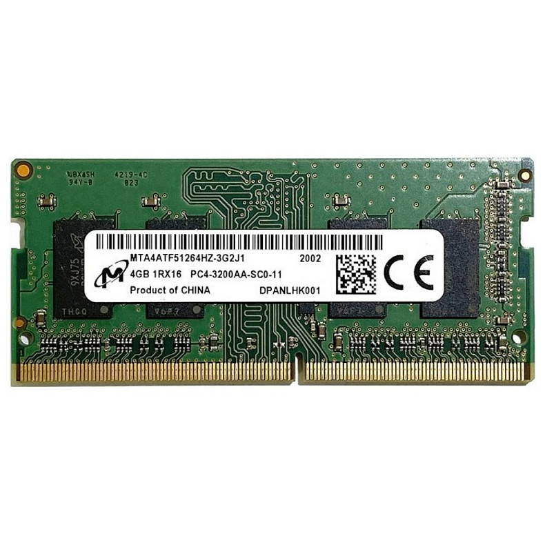 ОЗУ Micron DDR4 4GB/3200 (MTA4ATF51264HZ-3G2J1)